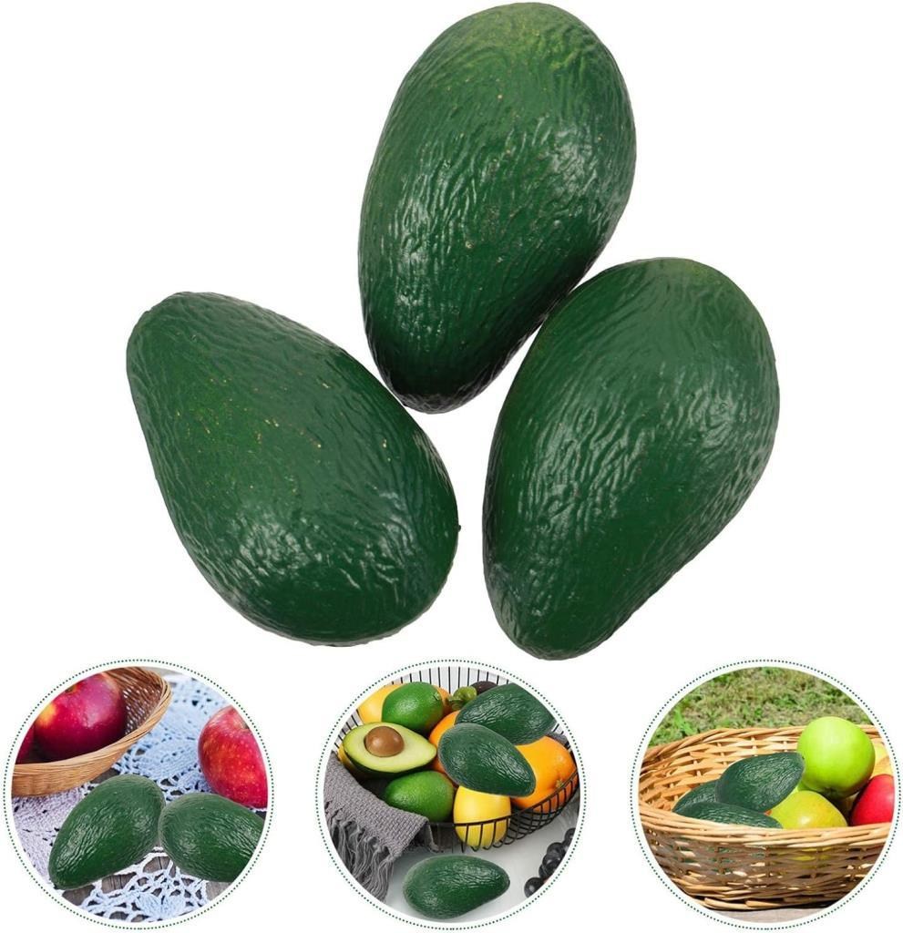 Yapay Meyve Avokado Fake Fruit 