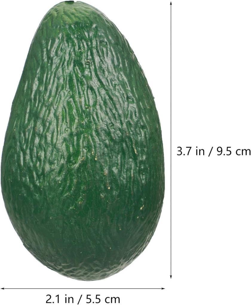 Yapay Meyve Avokado Fake Fruit 