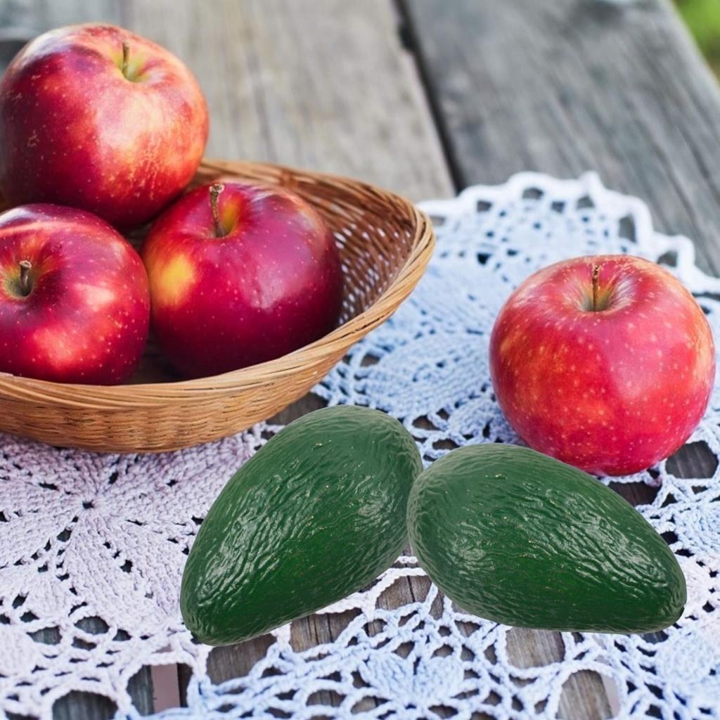 Yapay Meyve Avokado Fake Fruit 