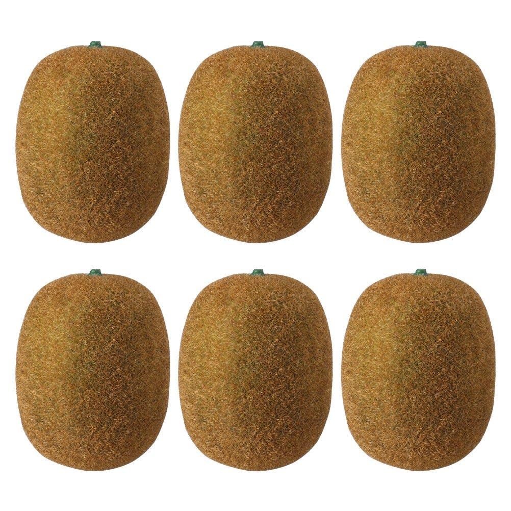 Yapay Meyve Kivi Fake Fruit 6 Lı Paket