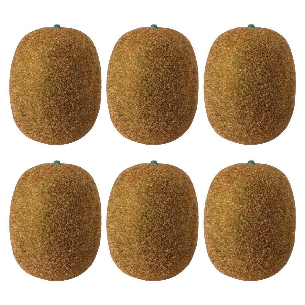 Yapay Meyve Kivi Fake Fruit 6 Lı Paket