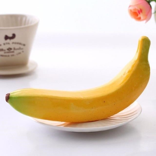 Yapay Meyve Sebze Filesi 8li Muz Şeftali Armut Elma Nar Mango Portakal