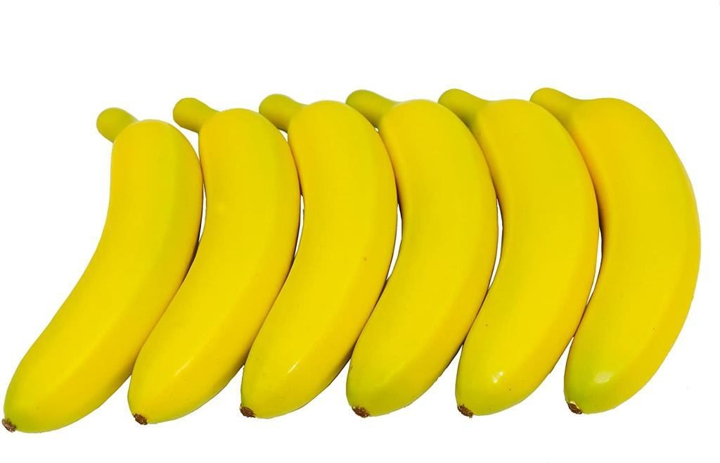 Yapay MUZ 6lı Paket Aşırı doğal 1. Kalite Yapay Meyve