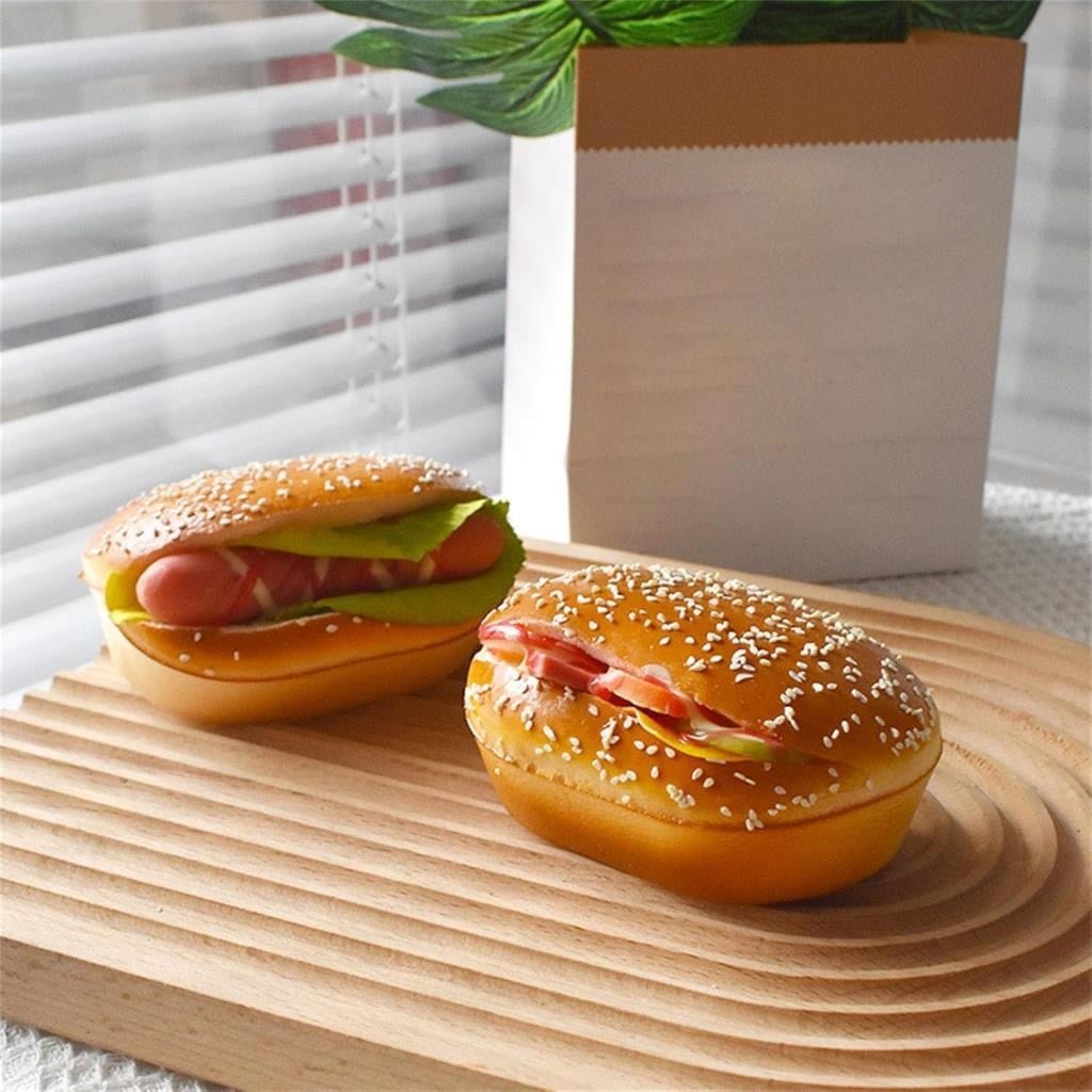 Yapay Sandviç Sebzeli Model Yumuşak Dokulu 12cm