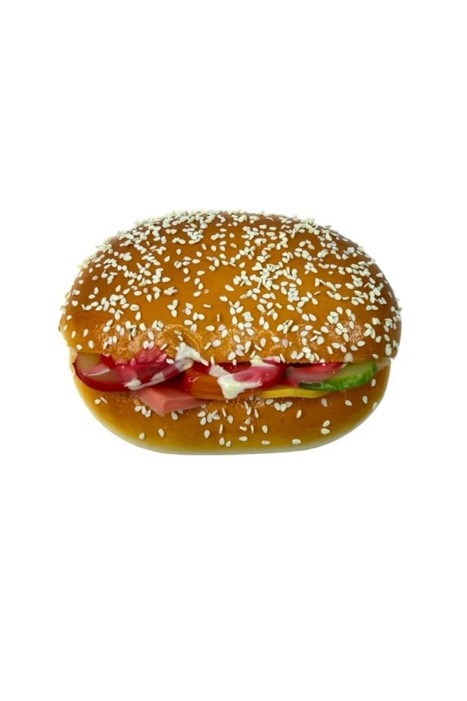 Yapay Sandviç Sebzeli Model Yumuşak Dokulu 12cm