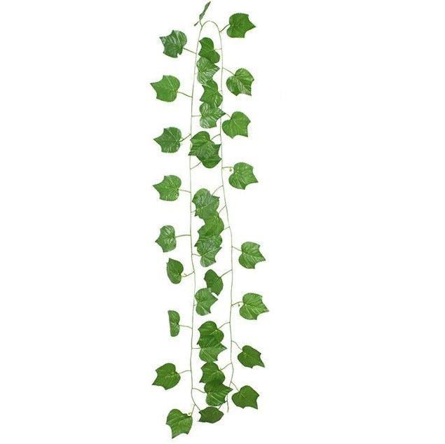 Yapay Sarmaşık Üzüm Yapraklı Yapay Çiçek Dekoru 230cm