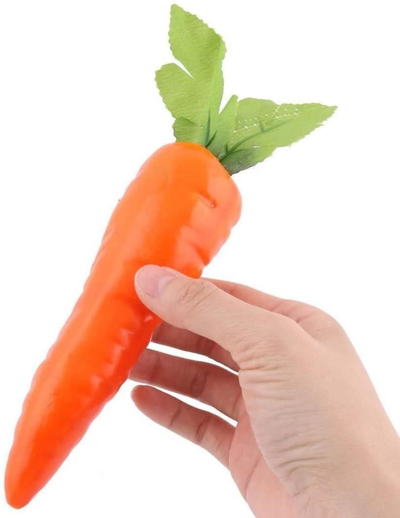 Yapay Sebze Havuç Carrot 1adet 15*4cm Gerçek Boyut