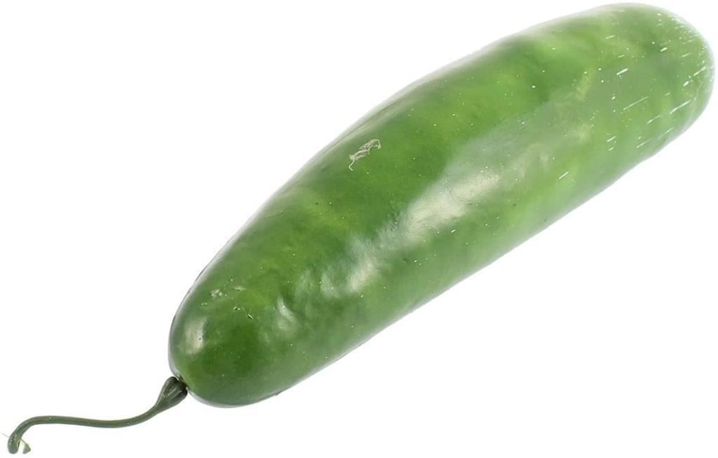 Yapay Sebze Salatalık Cucumber 1adet 17*5cm Gerçek Boyut