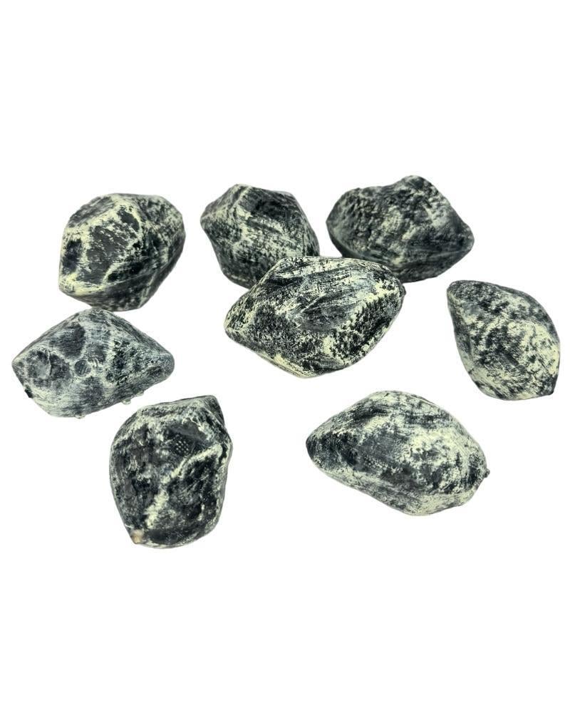 Yapay Taş Teraryum Ve Akvaryum Dekoru Siyah Gri