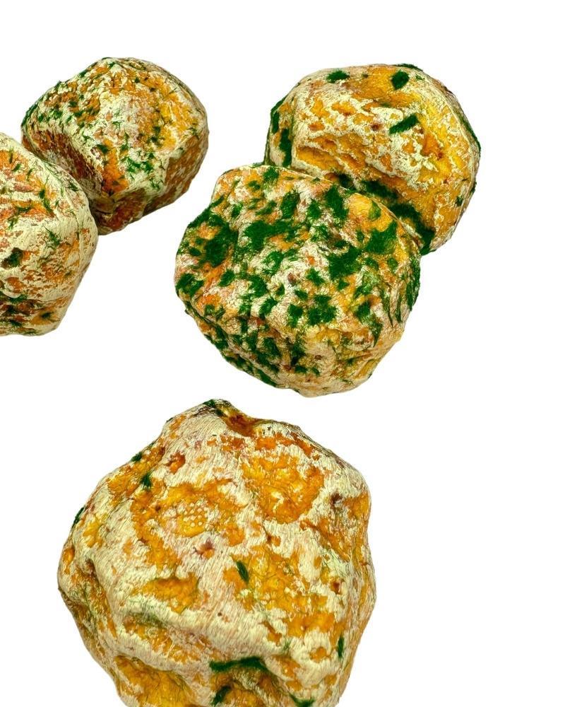 Yapay Taş Teraryum Ve Akvaryum Dekoru Kahverengi Yeşil Yosunlu