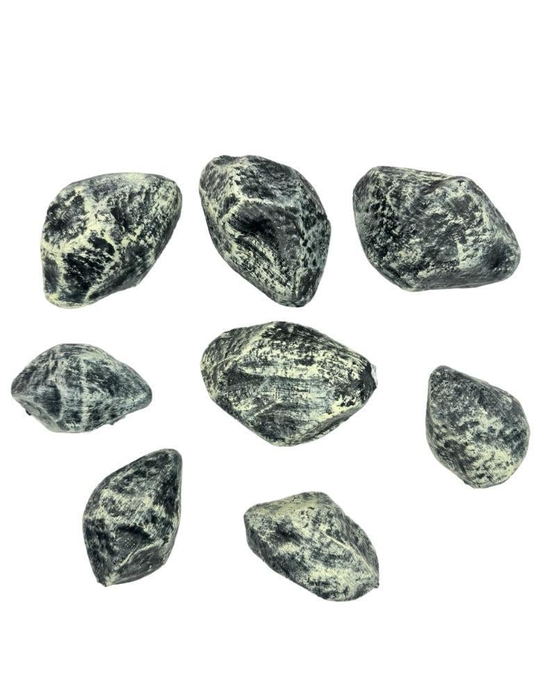 Yapay Taş Teraryum Ve Akvaryum Dekoru Siyah Gri