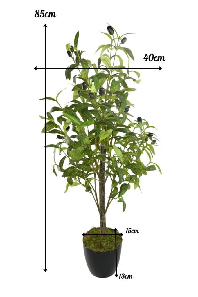 Yapay Zeytin Ağacı 85cm Doğal Görünümlü Yapay Ağaç