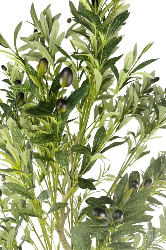 Yapay Zeytin Ağacı Lüks 170cm Doğal Gövdeli Gerçek Görünümlü Yapay Ağaç 1391