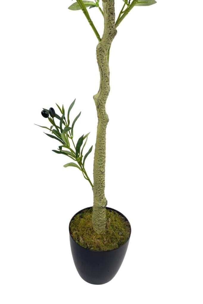 Yapay Zeytin Ağacı Lüks 170cm Doğal Gövdeli Gerçek Görünümlü Yapay Ağaç 1391