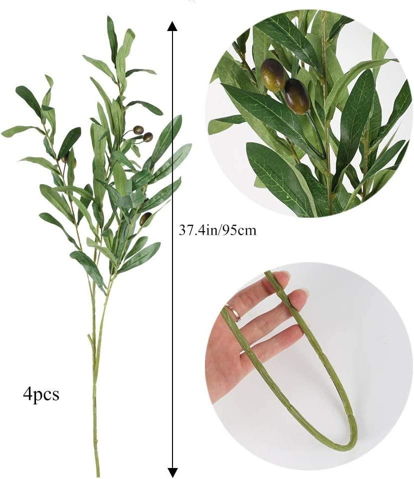 Yapay Zeytin Dalı Uzun Dallı 90cm Yapay Çiçek Artificial Oil tree