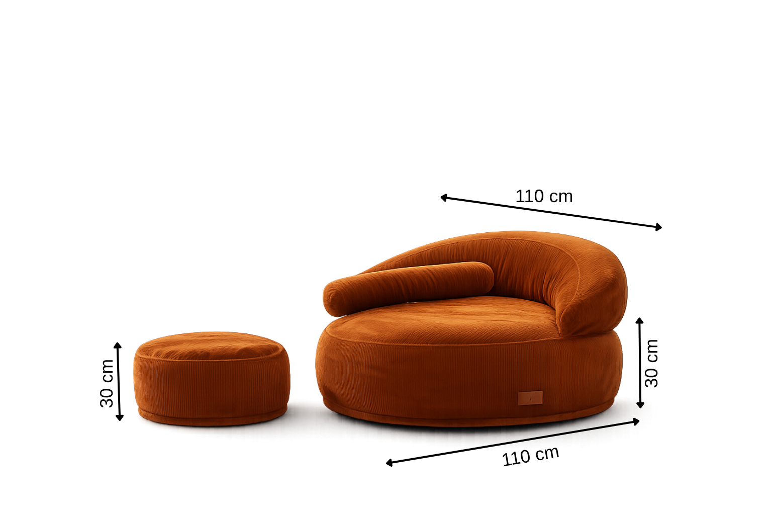 Comfy Pouf XL Tile