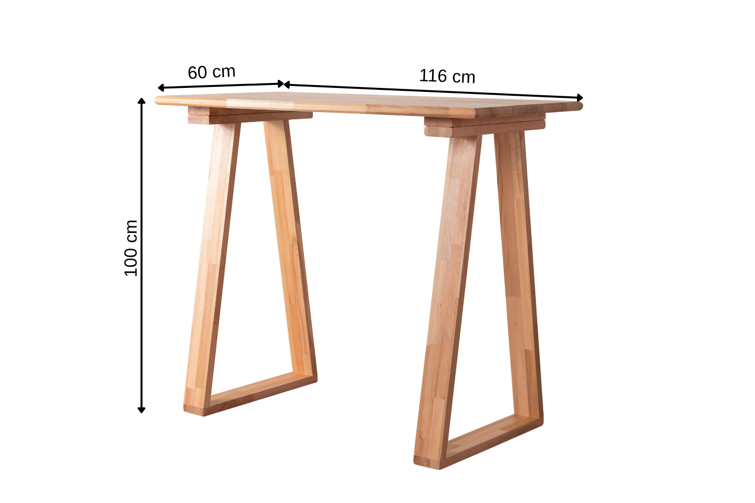 Hestia Bar Masası, 116 Cm, Natural