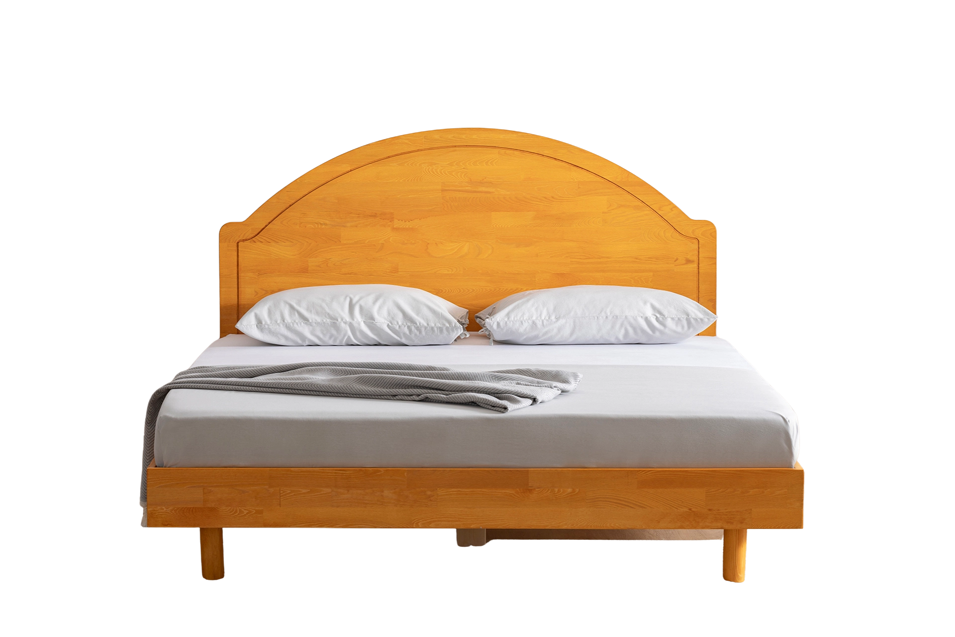 Rollo Holzbettgestell, Teak