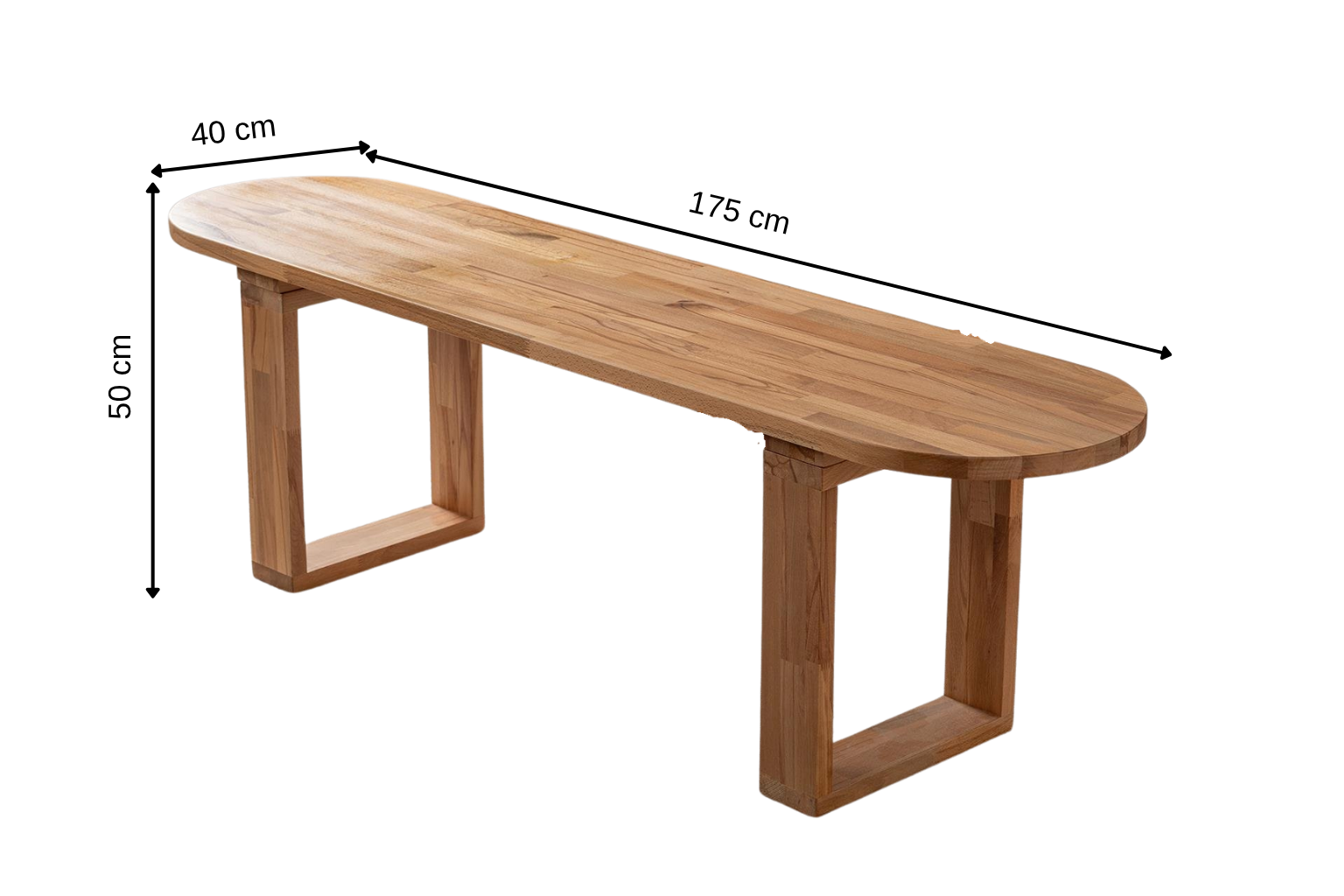Sametti Bench, Natural