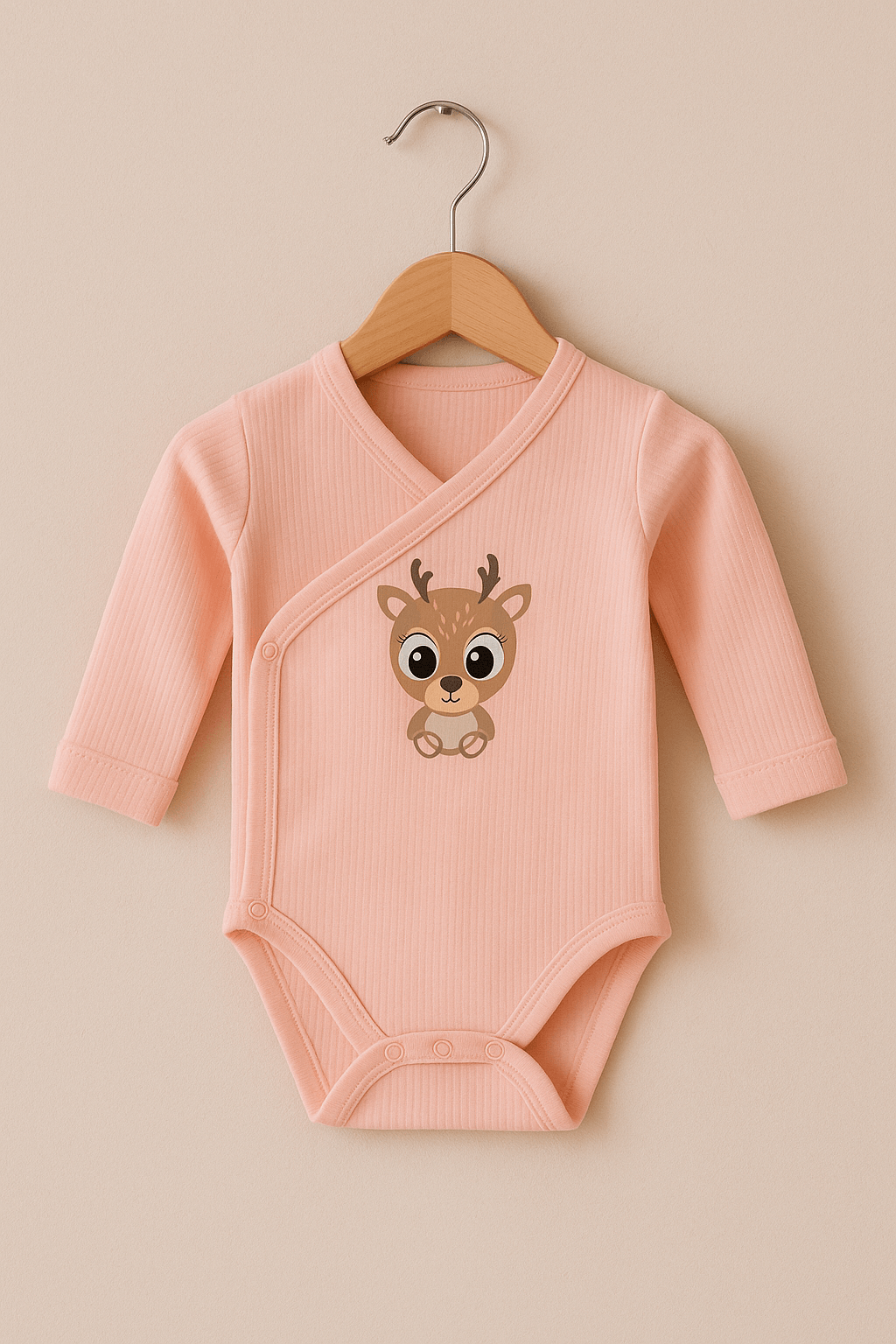 Ahsen Bebek Önü Tavşan Detaylı Kot Elbise