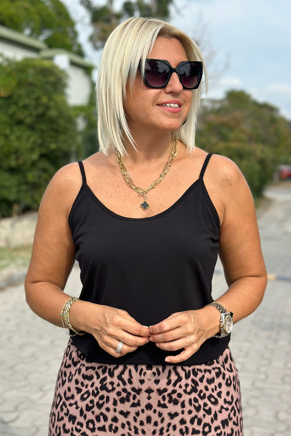 Siyah Askılı Buzy AtletUY211023-SIYAH-38