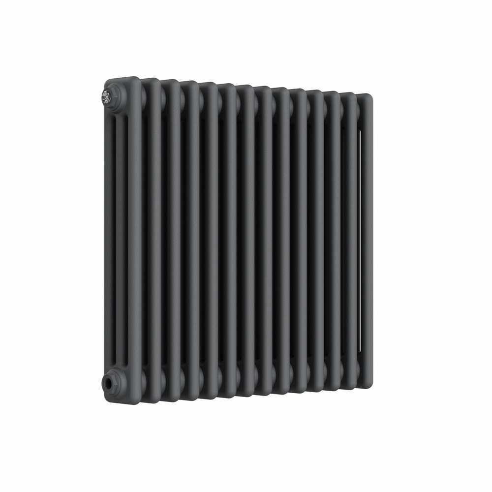 AXON Kolon Radyatör 3 Kolonlu 600x650 Antrasit