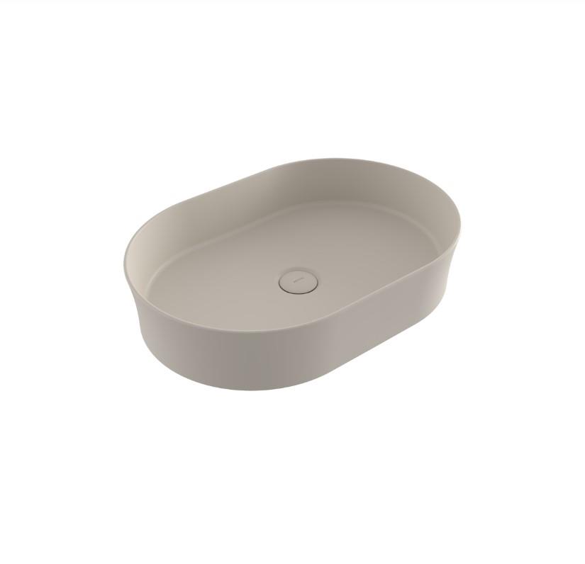 Bocchi Slim Line Oval Lavabo 55x38 cm Mat Yasemin