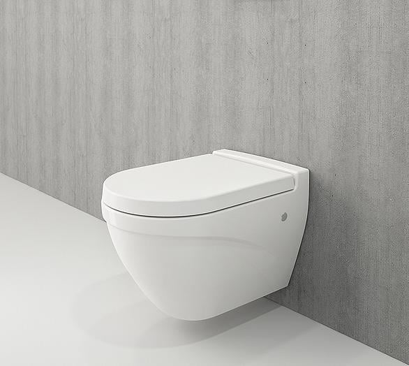 Bocchi Taormina Arch Asma Klozet ve Kapağı Mat Beyaz