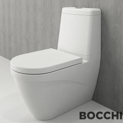 Bocchi Taormina Arch Duvara Tam Dayalı Klozet ve Kapağı Mat Beyaz