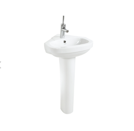 CREAVİT VT145 Vitroya Köşe Lavabo 45 cm