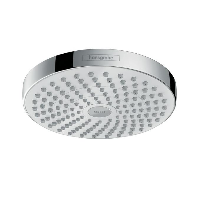 CROMA SELECT 180 2JET ECOSMART TEPE DUŞU BEYAZ KROM