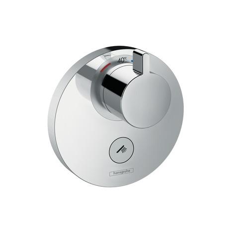 ECOSTAT SELECT MAKSİ TERMOSTAT ANKASTRE 1 ÜST ÇIKIŞ VE İLAVE ALT ÇIKIŞ İÇİN VALF İLE KROM
