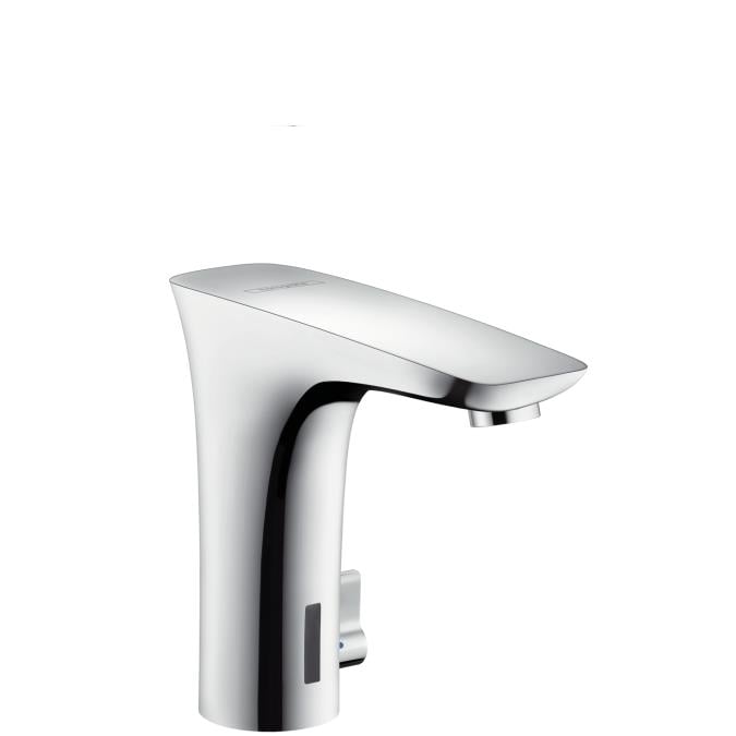 Elektronik Lavabo Bataryası Isı Ayar Kumandalı Pilli Krom