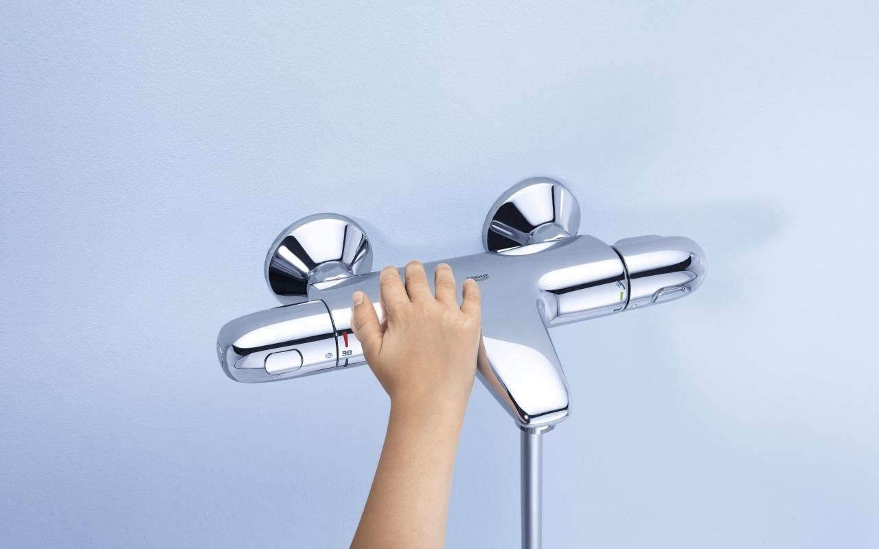 Grohtherm 1000 Termostatik Banyo Bataryası Krom