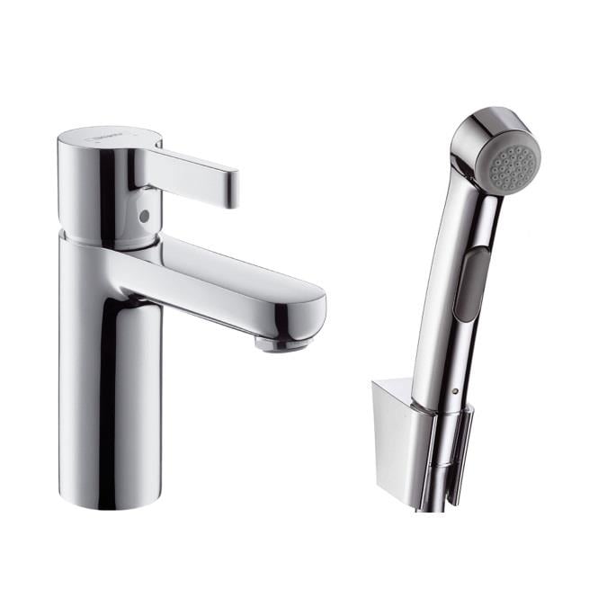 Metris S Bide Seti Bide El Duşu Porter İle Isıflex Duş Hortumu 1,60 m Sifon Kumandasız Zincir İle Krom