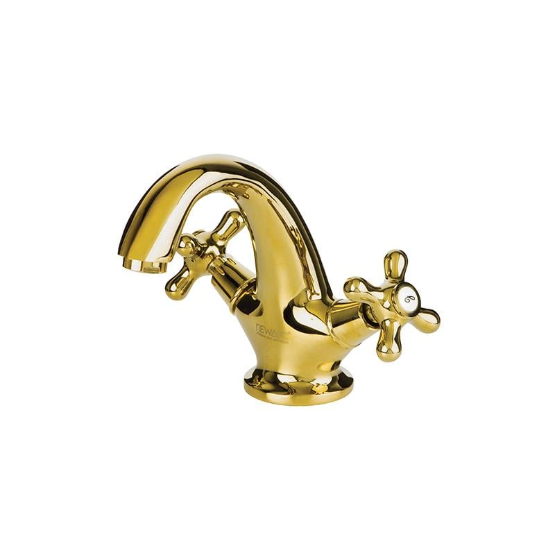 NEWARC NOSTALGİC LAVABO BATARYASI ALTIN