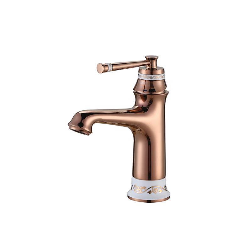NEWARC PERA LAVABO BATARYASI PARLAK BAKIR