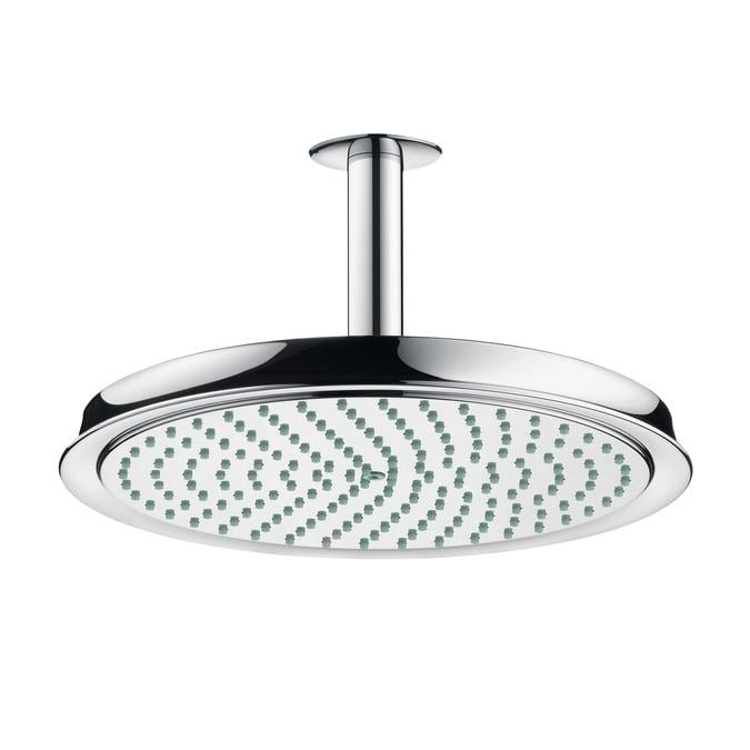 RAİNDANCE CLASSİC 240 AİR PLATE TEPE DUŞU TAVAN BAĞLANTISI İLE,KROM 