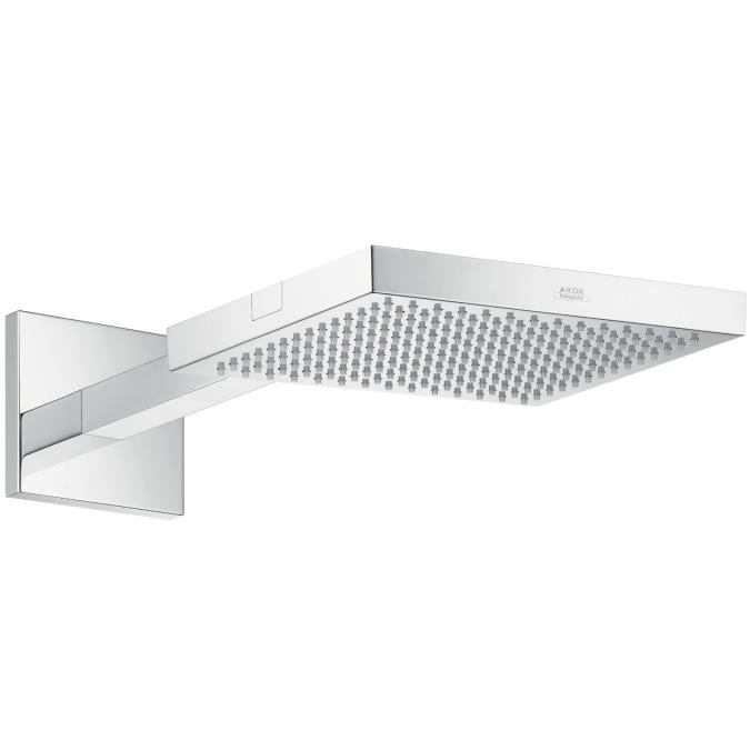 Tepe duşu 24 x 24 cm Duş Dirseği ile Krom