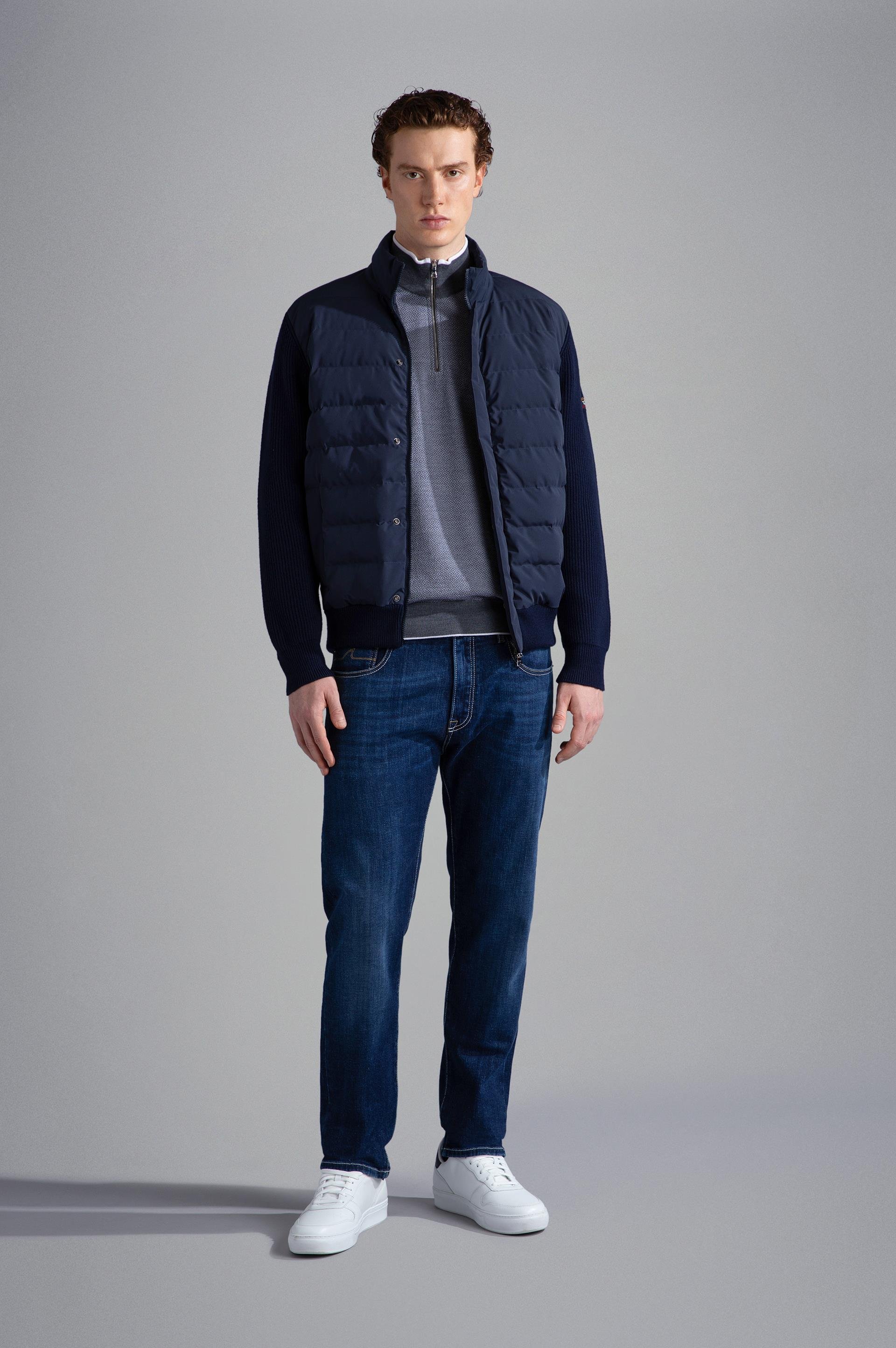 Üst GiyimPaul&SharkMENS ZIPPED PULLOVER C.W. WOOL