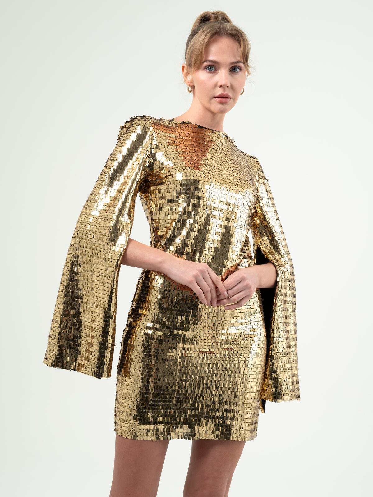 Nova Gold Dress