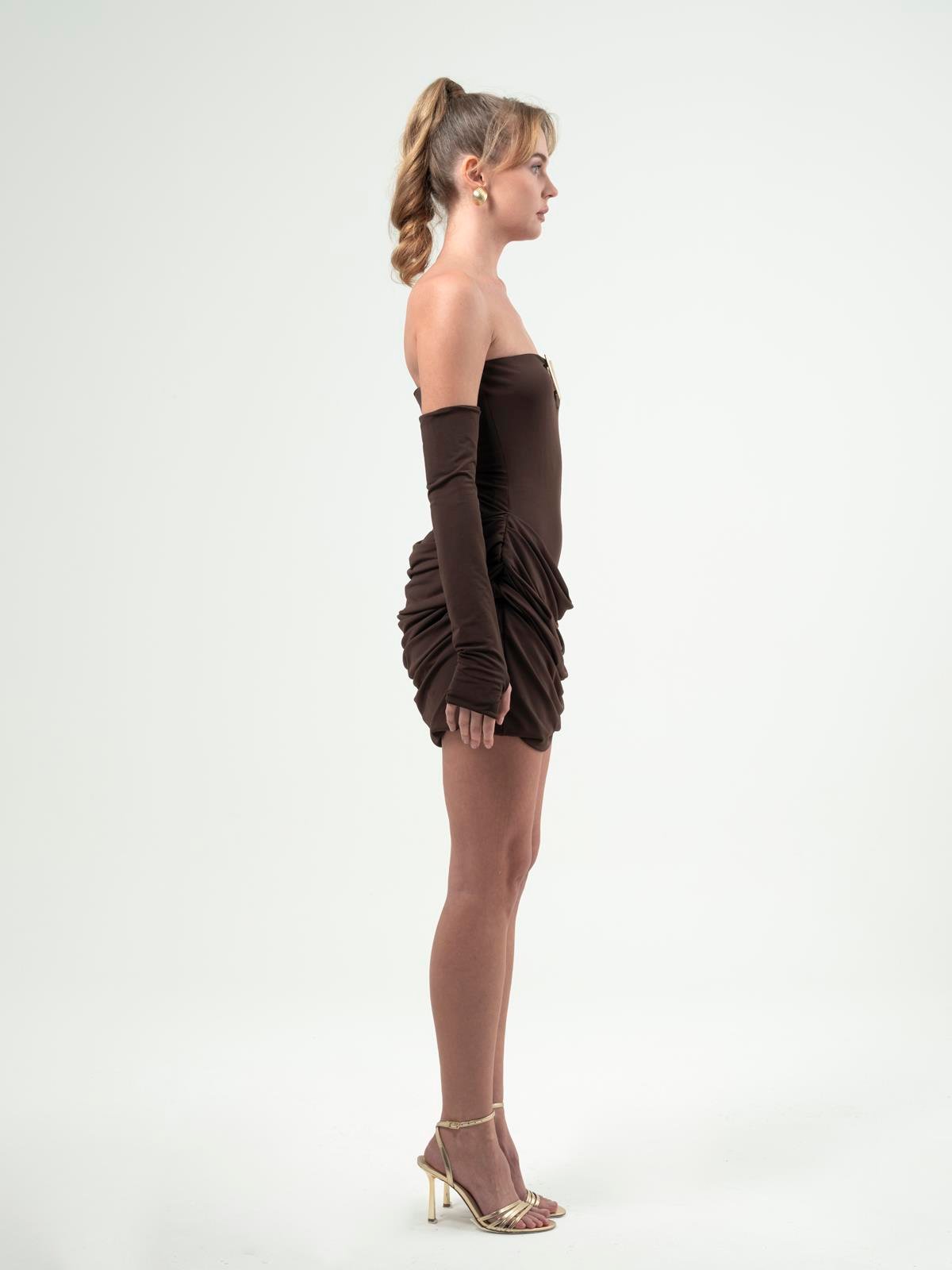 Vera Brown Dress