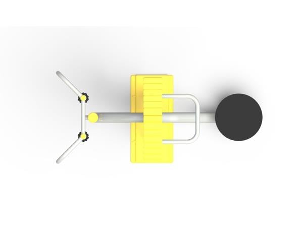 Açık Alan Fitness Aleti,  Panolu Spor Aletleri, Bel Esnetme ve Sırt Masaj Aleti