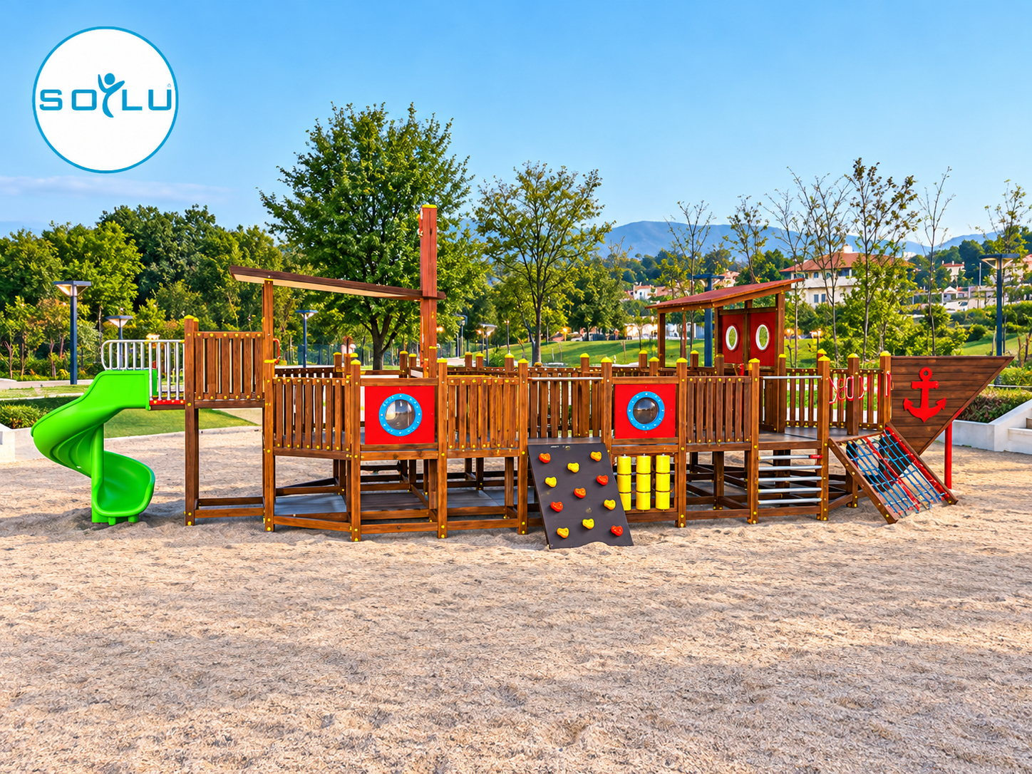 Ahşap Gemi SG14, Gemi Temalı Ahşap Çocuk Parkı