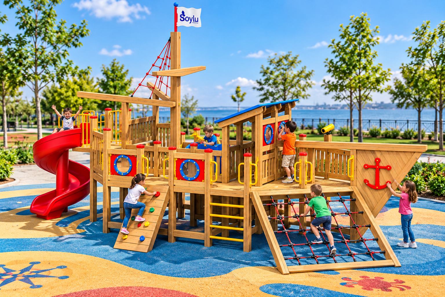 Ahşap Gemi SG14, Gemi Temalı Ahşap Çocuk Parkı