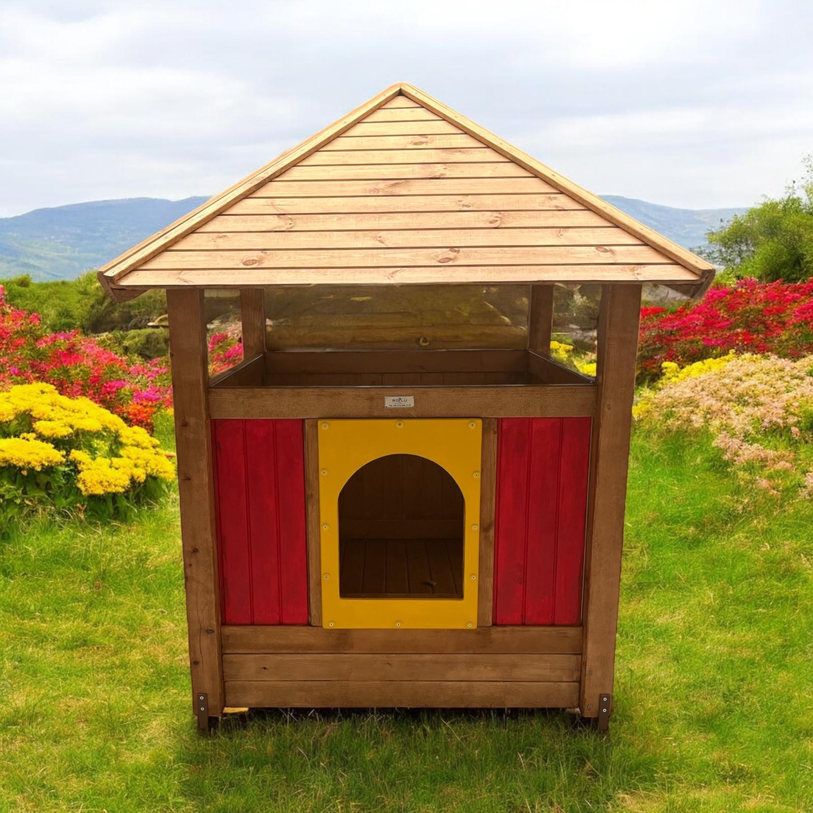 Ahşap Oyun Evi - Ahşap Çocuk Oyun Parkı