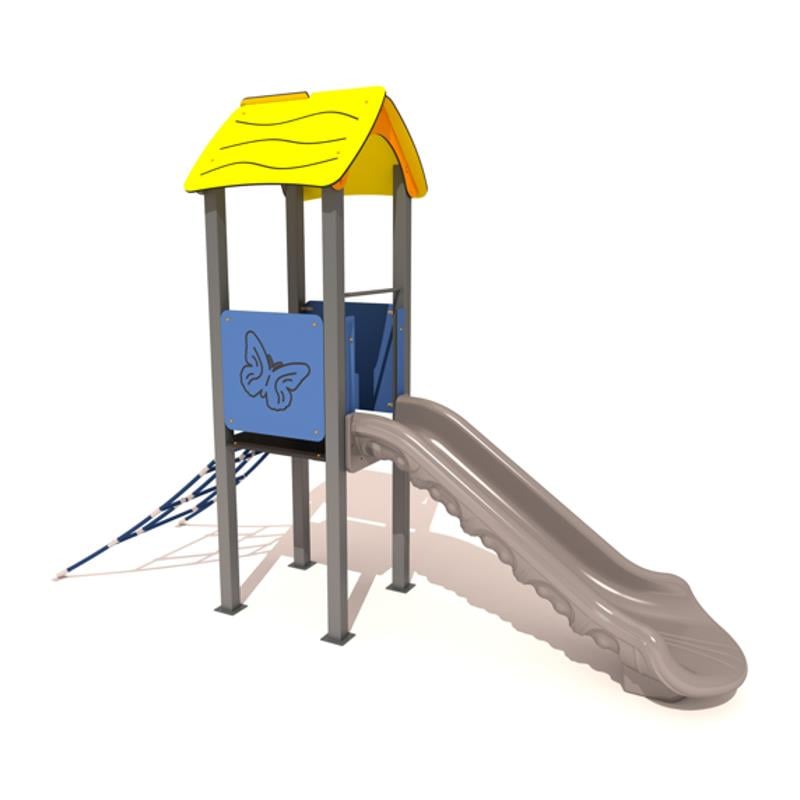 Bir Kuleli Kelebek Motifli Çocuk Oyun Parkı