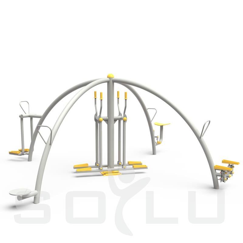 Çocuk Fitness Seti, Bacak Açma Esnetme Aleti, Step Aleti, Bisiklet, Havada Yürüyüş Aleti (2'li), Bel Esnetme Aleti