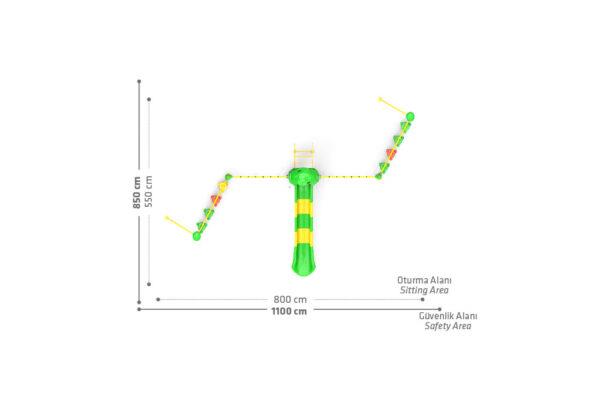 Çocuk Oyun Elemanı, Tırmanma Elemanları, Silindir Tırmanma