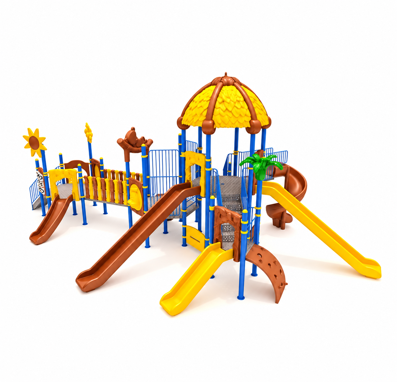 Çocuk Oyun Parkı 7mx11.8m Mega Boy